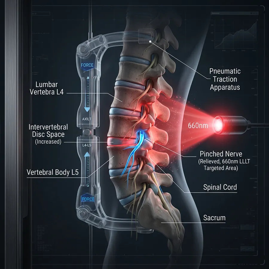 Vertebro Spinal Traction Mechanism